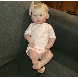 19” Andrea Arcello Reborn Silicone Vinyl Doll